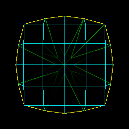 Checker Square Cushion