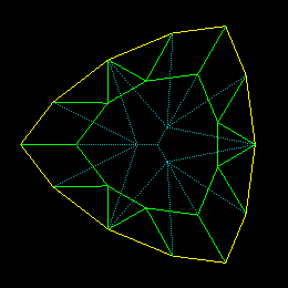 Novice Cushion Triangle